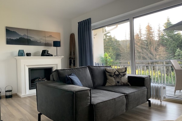 Op 500 m van de piste: Comfortabel appartement in Medebach - thumbnail 3