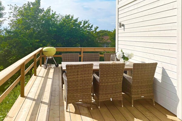 Op 750 m van zee: Modern vakantiehuis in Borgholm - thumbnail 5