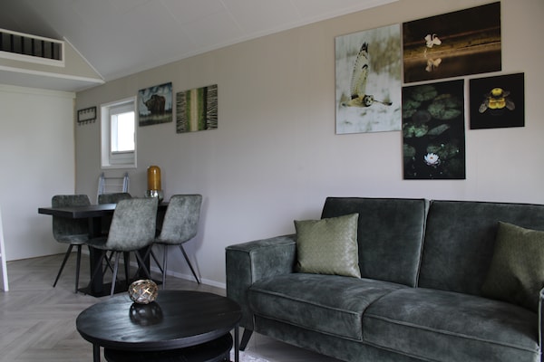 Tiny House Chalet aan de Rhederlaagse Meren in Lathum - thumbnail 6