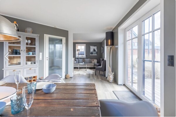 Modern vakantiehuis in Tating nabij St. Peter-Ording - thumbnail 4