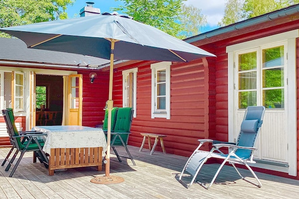 Vrijstaand vakantiehuis in Blidö, 150m van zee, met annex voor 8 personen - thumbnail 3