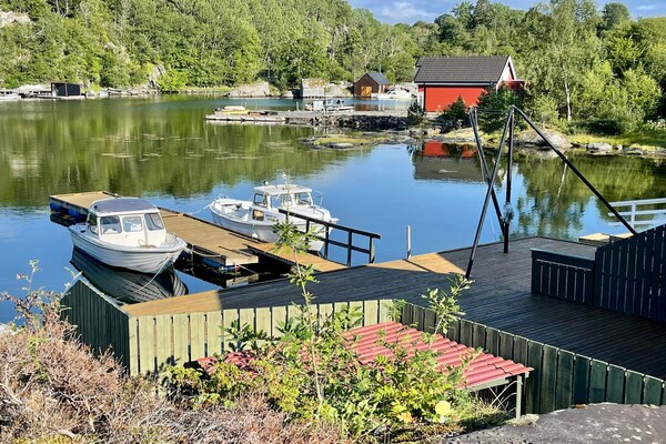 Verborgen vakantieparadijs met boothuis in Mosterhamn, Bømlo - thumbnail 1