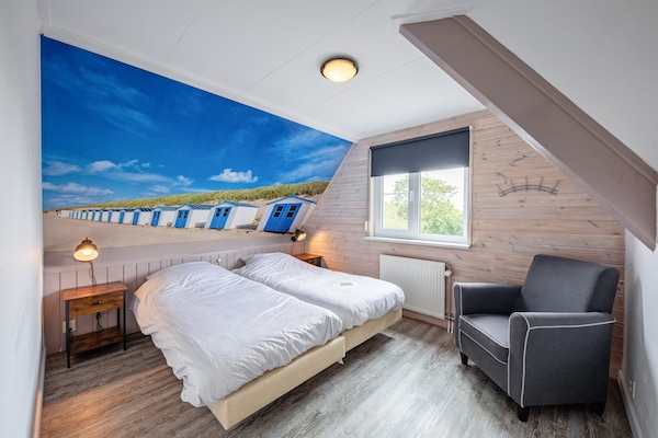 Wulpenweid 14: Luxe wellnesshuis voor twee op het Texelse platteland - thumbnail 4