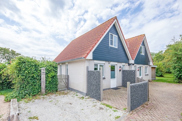 Wulpenweid 14: Luxe wellnesshuis voor twee op het Texelse platteland - thumbnail 1