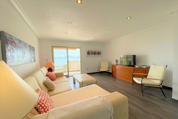 Zonovergoten appartement aan zee met zwembad in La Manga - thumbnail 2
