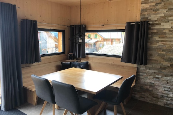 Vrijstaand chalet voor 6 personen aan de bosrand bij de skilift in Hohentauern - thumbnail 5