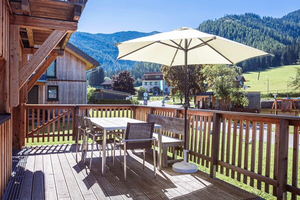 Premium chalet voor 8 in Hohentauern, 100m van de skilift - thumbnail 4