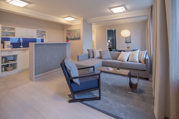 Licht appartement op 200 meter van het strand in Binz - thumbnail 6