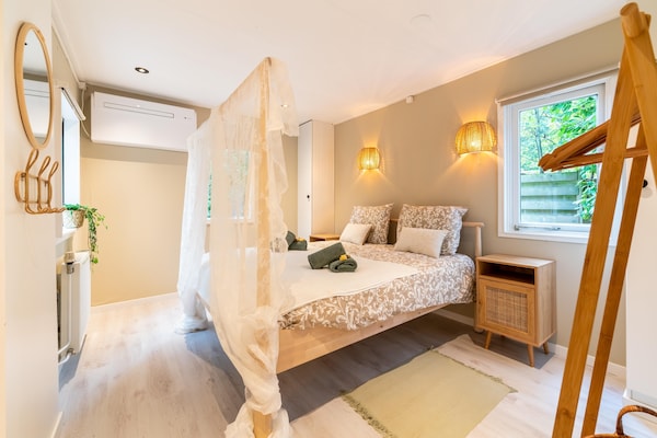 Luxe boshuisje Joy met sfeervol interieur in bosrijk Gelderland - thumbnail 3
