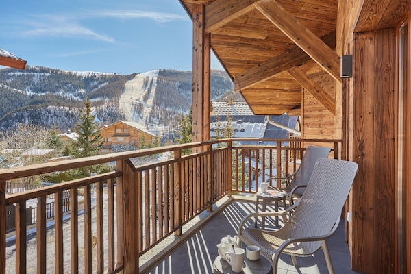 Modern bergappartement voor 8 personen in Auron, vlakbij de pistes - thumbnail 5