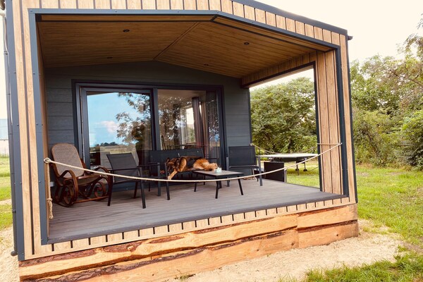 Ferienhaus Inselblick: vrijstaand vakantiehuis met uitzicht in Nowe Warpno - thumbnail 2