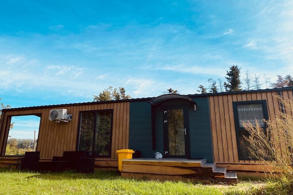 Ferienhaus Inselblick: vrijstaand vakantiehuis met uitzicht in Nowe Warpno - thumbnail 1
