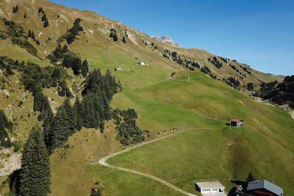 Modern Alpenappartement voor 6 op zonnig hoogplateau bij Ski Arlberg - thumbnail 6