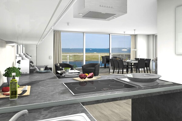 Luxe appartement aan de Oostzee met sauna, stoomdouche en jacuzzi - thumbnail 3