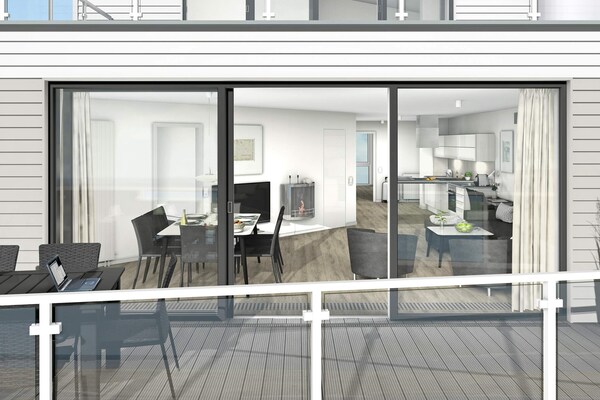 Luxe appartement aan de Oostzee met sauna, stoomdouche en jacuzzi - thumbnail 4