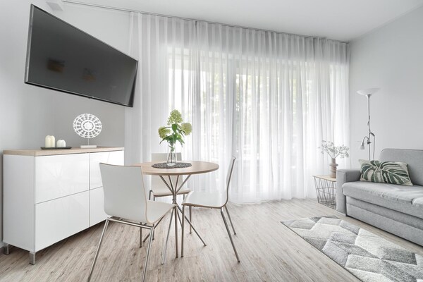Knus appartement voor 4 op 70 meter van het strand in Pobierowo - thumbnail 3