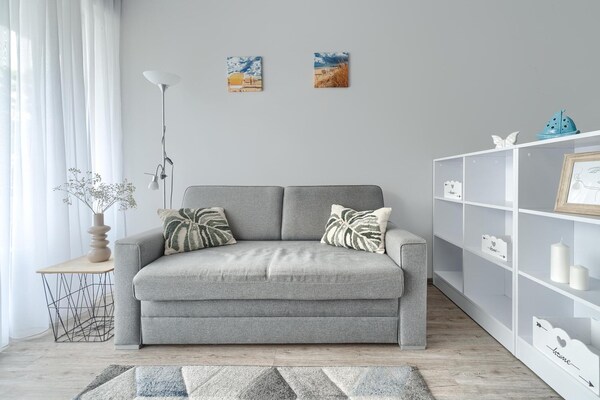 Knus appartement voor 4 op 70 meter van het strand in Pobierowo - thumbnail 5
