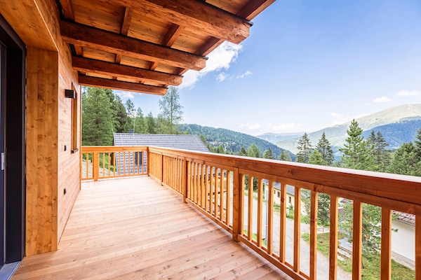 Luxe chalet met sauna op 1700m hoogte aan de Turracher Höhe - thumbnail 3