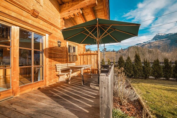 Chalet Ninni: 150m² vrijstaand chalet aan de golfbaan, 450m tot skilift - thumbnail 5
