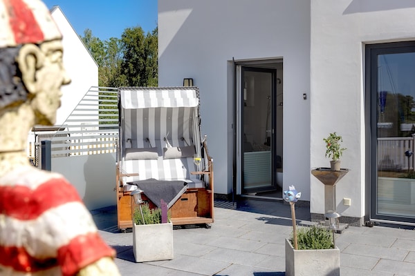 Luxe vakantiehuis aan de jachthaven van Peenemünde - thumbnail 2