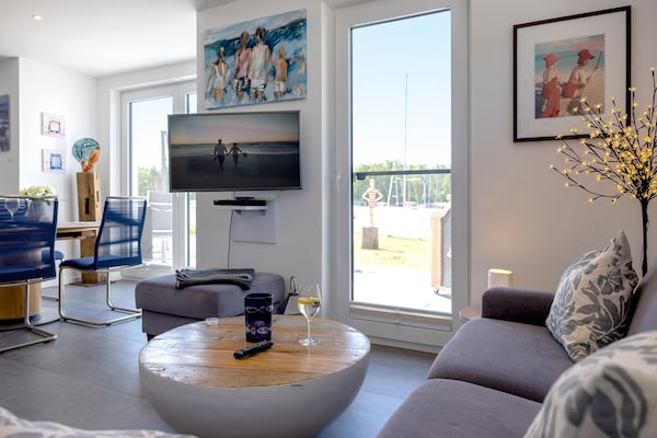 Luxe vakantiehuis aan de jachthaven van Peenemünde - thumbnail 6