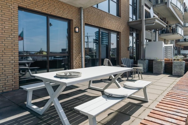 Modern appartement aan de haven van Scheveningen, 900m van het strand - thumbnail 4