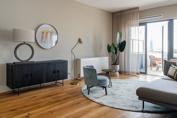 Modern appartement in Scheveningen, 900m van strand en haven - thumbnail 6