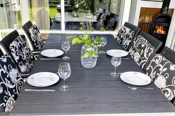 Op 350 m van zee: modern vakantiehuis voor 5 personen in Nordborg - thumbnail 4