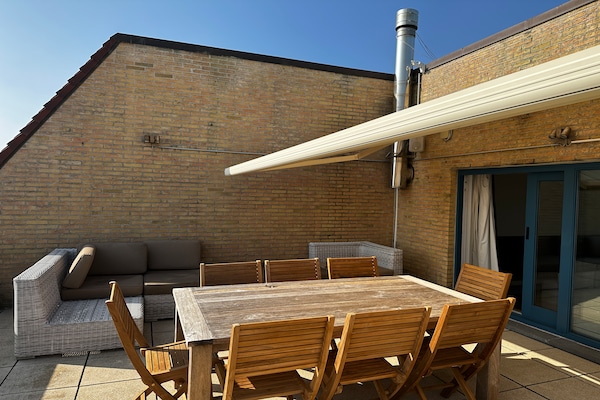Rolstoelvriendelijk appartement met zeezicht op 10e verdieping in Nieuwpoort - thumbnail 5