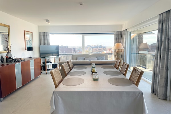 Luxe hoekappartement met zeezicht en golfbaan in Nieuwpoort - thumbnail 2