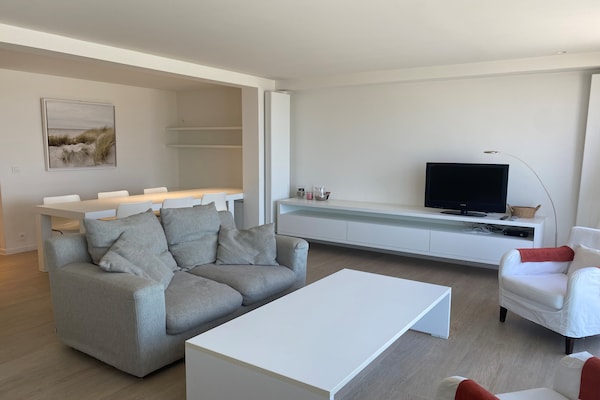 Luxe appartement op de zeedijk met zeezicht en 2 badkamers voor 6 personen - thumbnail 6