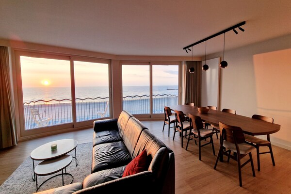 Luxe appartement direct aan zee met panoramisch uitzicht in Nieuwpoort - thumbnail 6