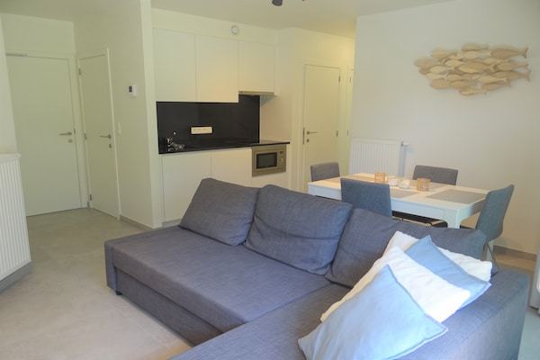 4-persoons appartement met terras aan het kanaal in Nieuwpoort - thumbnail 6
