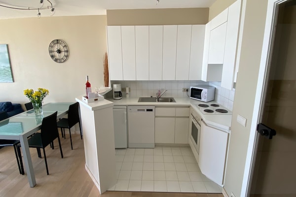 4-persoons appartement met zeezicht op de zeewering van Nieuwpoort - thumbnail 2