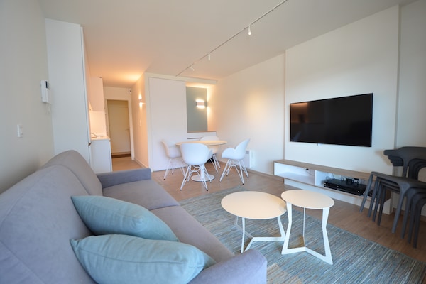 Golfbaan op 1 km: modern 4-persoons appartement in Oostduinkerke - thumbnail 3