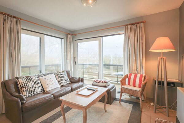 Golfbaan op 1 km: licht hoekappartement voor 5 in Oostduinkerke - thumbnail 2