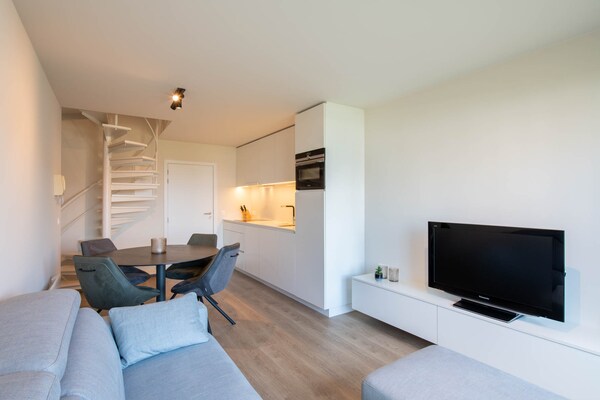 Modern appartement vlakbij strand en golf in Oostduinkerke - thumbnail 5