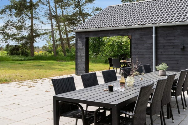 Groot vrijstaand vakantiehuis voor 20 personen aan de golfbaan bij Henne - thumbnail 5