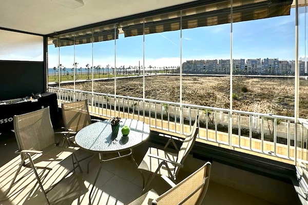 Mirador Playa Serena III: Modern appartement met zeezicht en privéterras - thumbnail 6