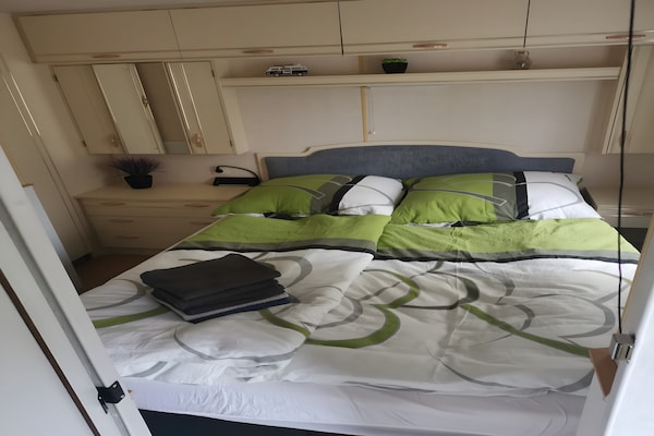 Vrijstaande stacaravan aan Goldberger See voor 3 personen met privétuin - thumbnail 3