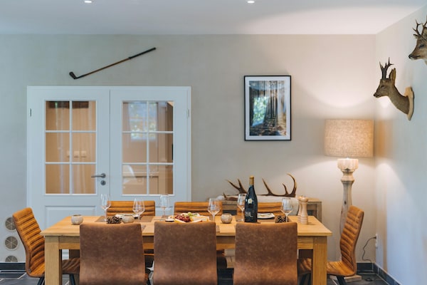 Vrijstaande villa voor 8 aan de golfbaan van Durbuy met panoramisch uitzicht - thumbnail 5
