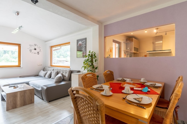 Bergappartement aan de bosrand met terras, 100m van de skilift - thumbnail 4