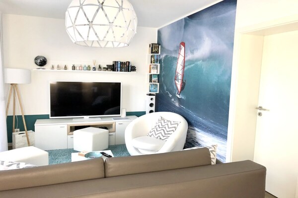 Modern vakantiehuis in Prerow: strand, natuur en comfort op 600m van zee - thumbnail 3