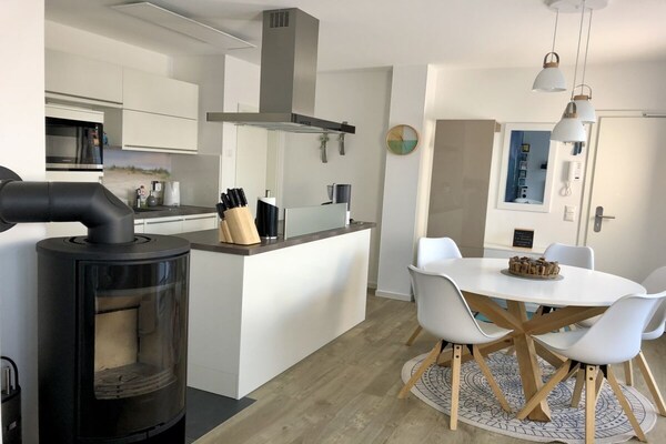 Modern vakantiehuis in Prerow: strand, natuur en comfort op 600m van zee - thumbnail 6