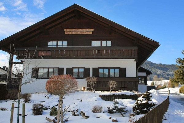 Knus appartement voor 2 in Pfronten, vlakbij centrum en skilift - thumbnail 3