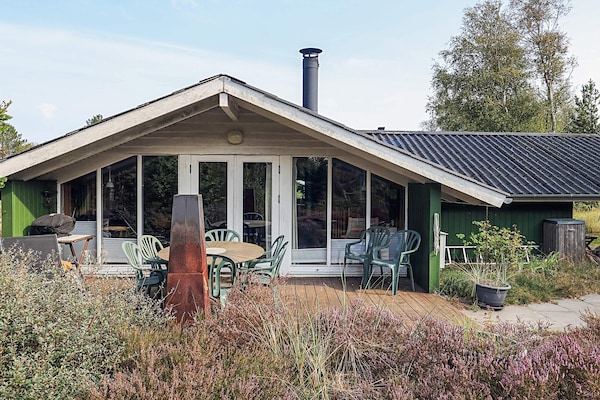 Vrijstaand vakantiehuis voor 6 pers. aan de golfbaan bij Ålbæk, 1,7 km van zee - thumbnail 2