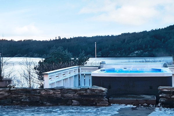 Vrijstaand vakantiehuis aan het Fensfjord met whirlpool en bootverhuur - thumbnail 2