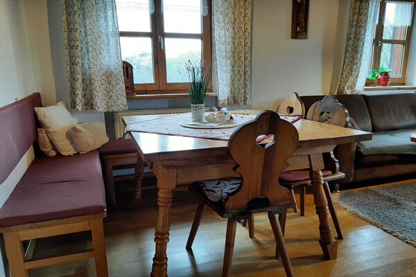 Ruim appartement aan de rivier bij Viechtach – 6 personen, hond welkom - thumbnail 5