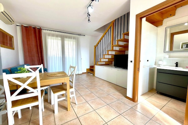 Zonnig appartement met zwembad in Caorle, vlakbij zee en strand - thumbnail 6