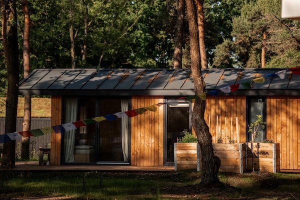 Vrijstaand vakantiehuis op Park Haarle, midden in de Sallandse natuur - thumbnail 1